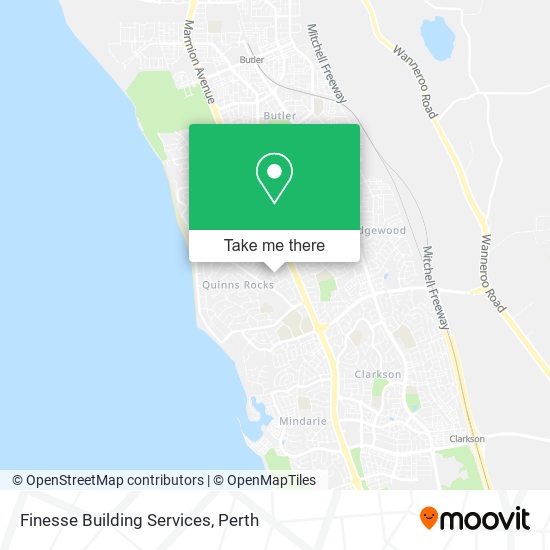 Finesse Building Services map