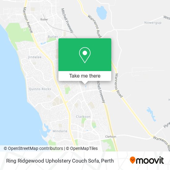 Ring Ridgewood Upholstery Couch Sofa map