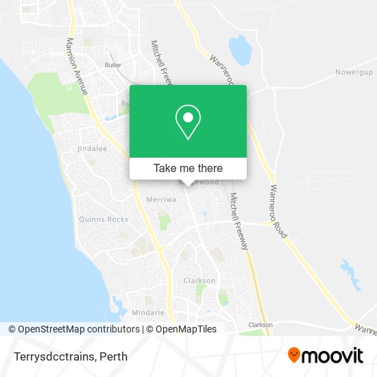 Terrysdcctrains map