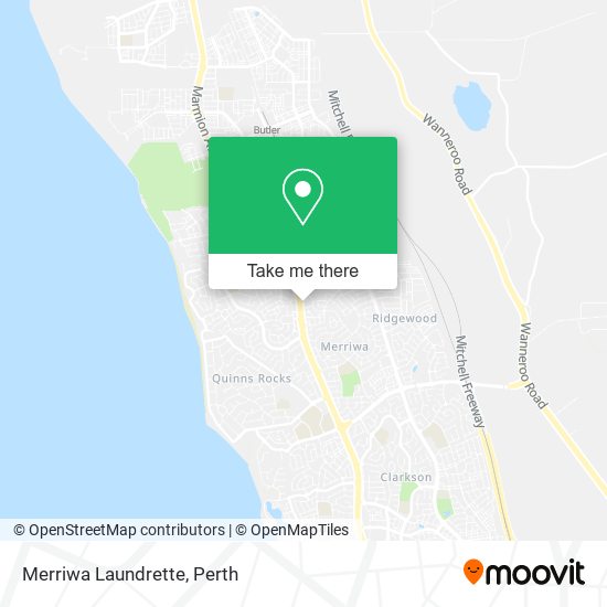 Merriwa Laundrette map