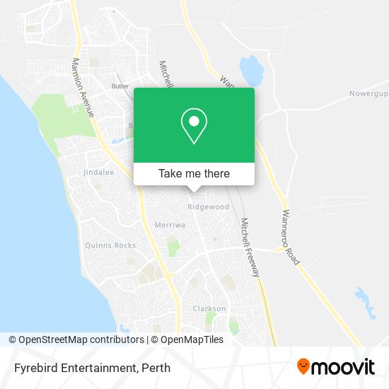 Fyrebird Entertainment map