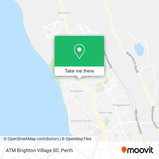 ATM Brighton Village SC map