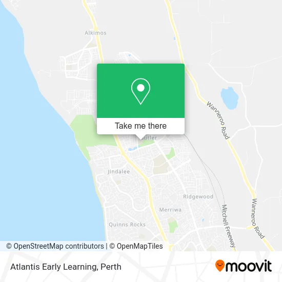 Mapa Atlantis Early Learning