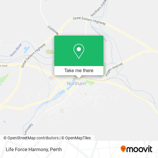Life Force Harmony map