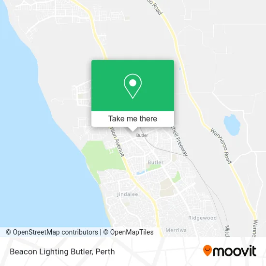 Mapa Beacon Lighting Butler