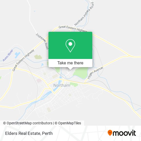 Elders Real Estate map
