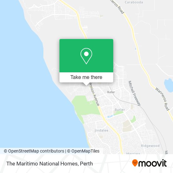 Mapa The Maritimo National Homes