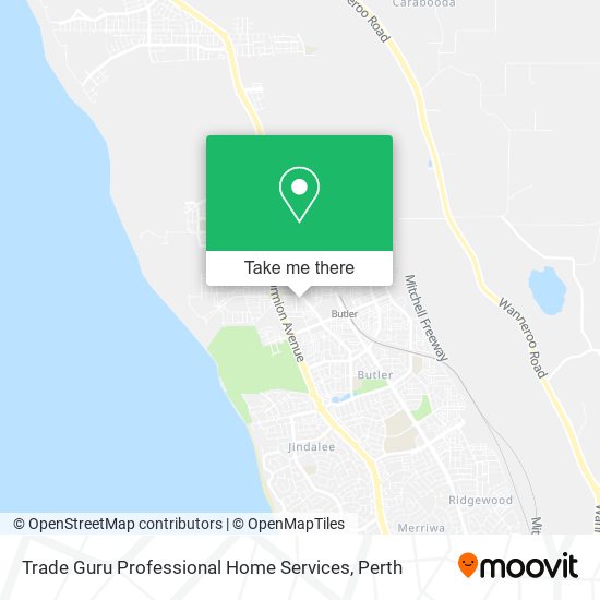 Mapa Trade Guru Professional Home Services