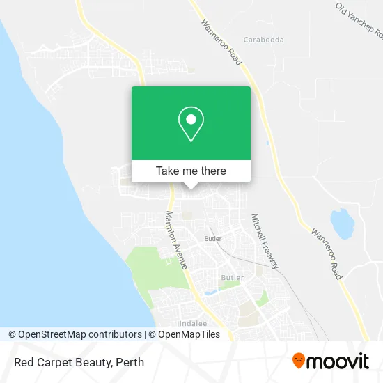 Mapa Red Carpet Beauty