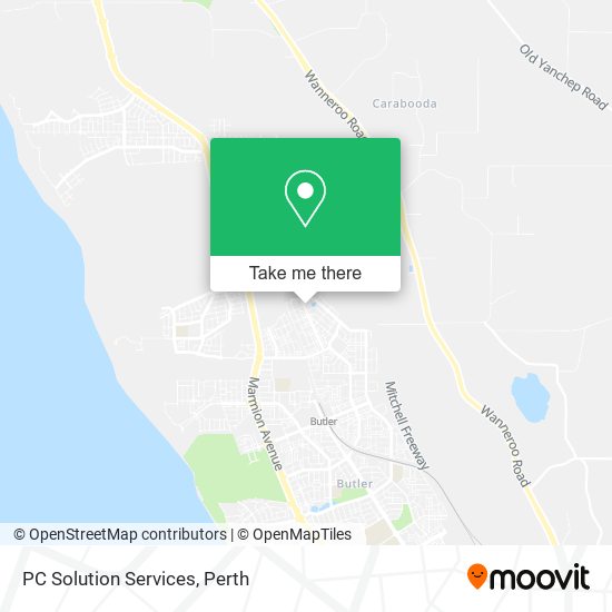 PC Solution Services map