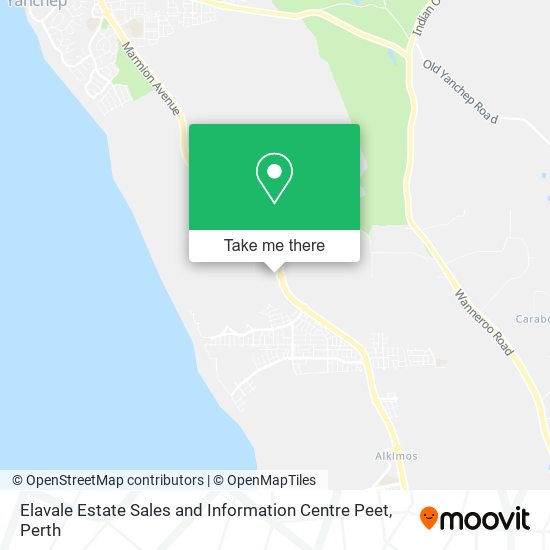 Elavale Estate Sales and Information Centre Peet map