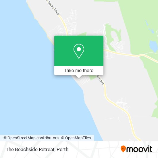 The Beachside Retreat map