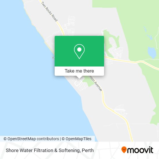 Shore Water Filtration & Softening map