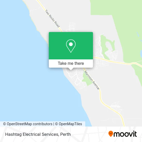 Mapa Hashtag Electrical Services