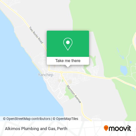 Alkimos Plumbing and Gas map