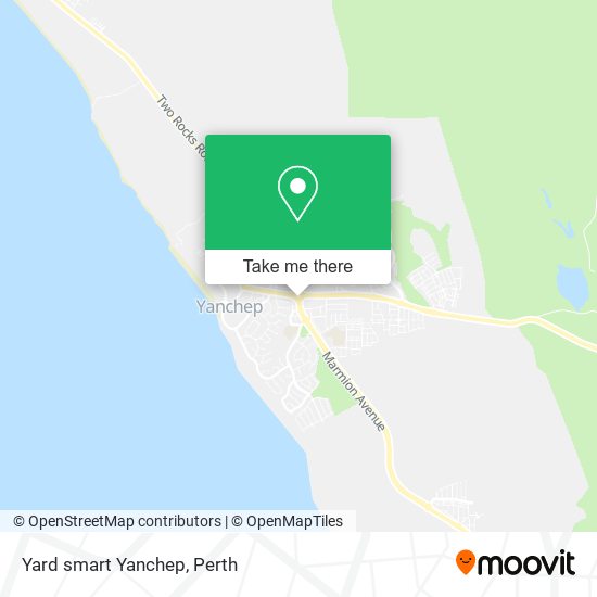 Mapa Yard smart Yanchep