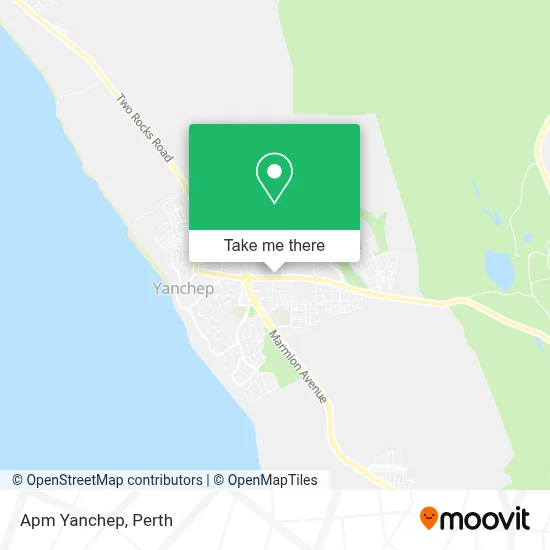 Mapa Apm Yanchep