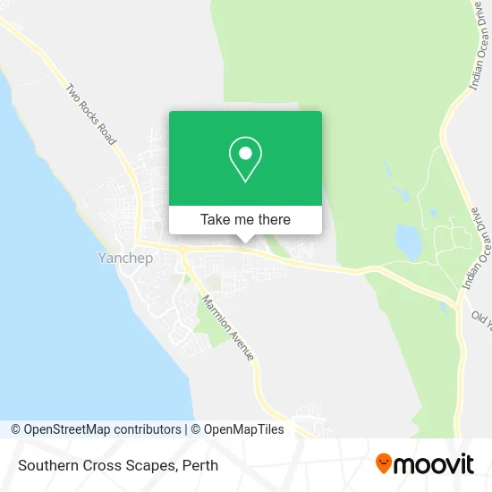 Mapa Southern Cross Scapes