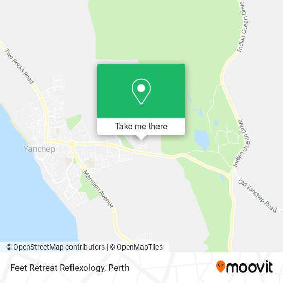 Feet Retreat Reflexology map