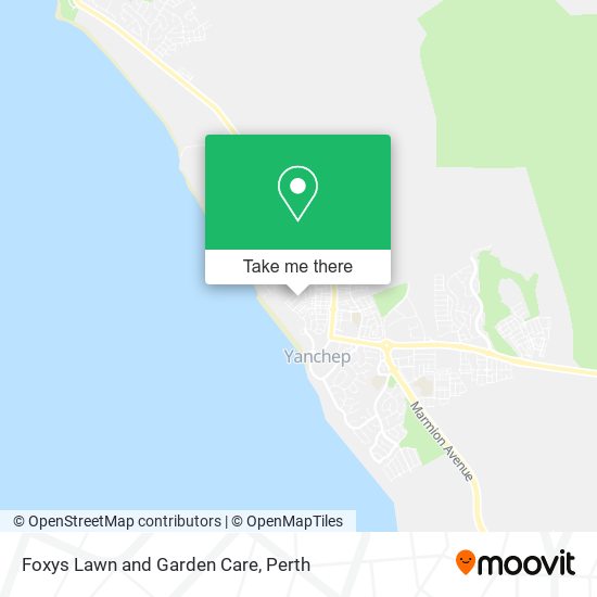 Foxys Lawn and Garden Care map