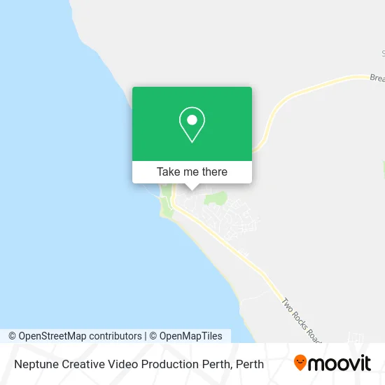 Mapa Neptune Creative Video Production Perth