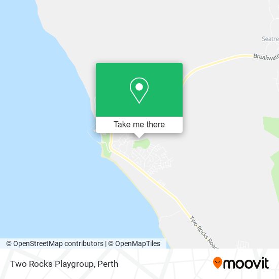 Mapa Two Rocks Playgroup