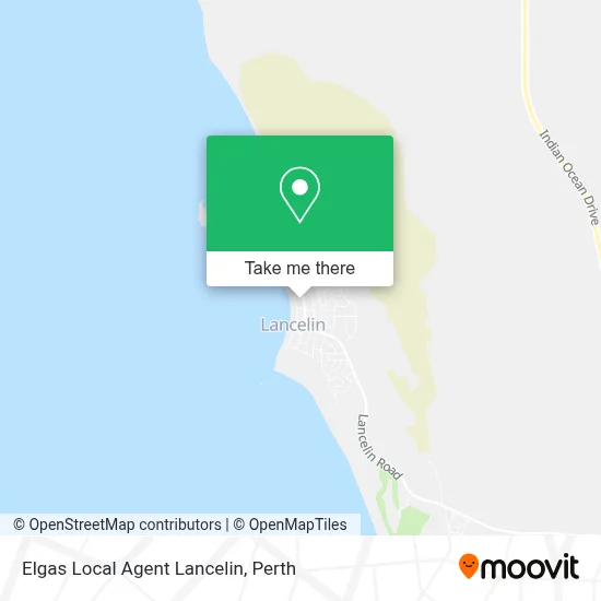Mapa Elgas Local Agent Lancelin