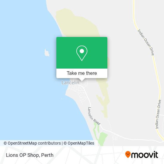 Lions OP Shop map