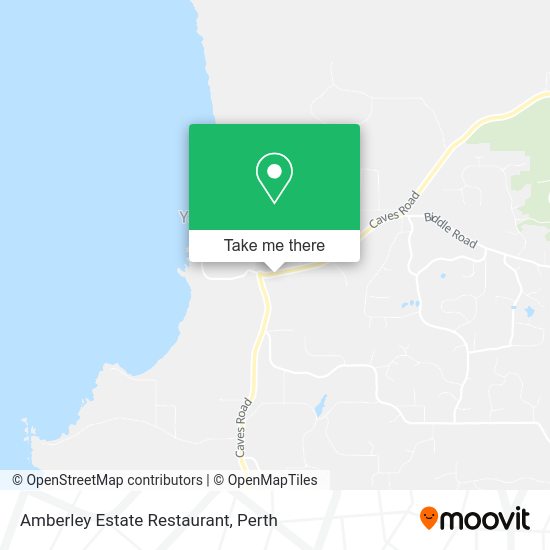 Amberley Estate Restaurant map