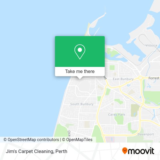 Jim's Carpet Cleaning map