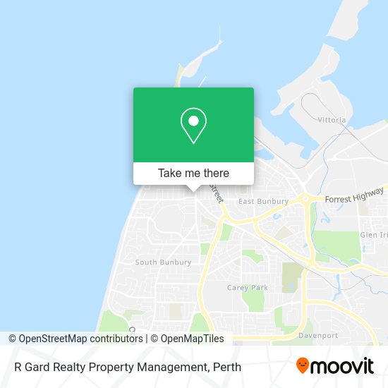 R Gard Realty Property Management map