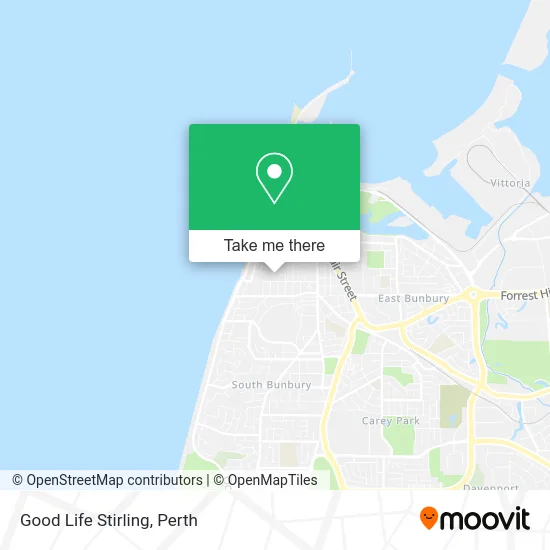 Mapa Good Life Stirling