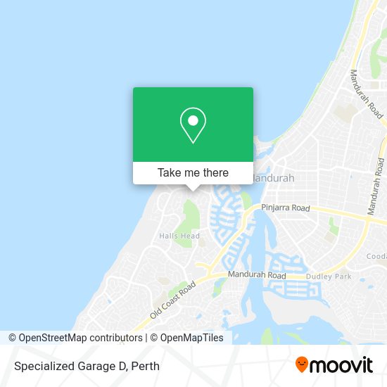 Specialized Garage D map