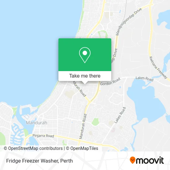 Mapa Fridge Freezer Washer