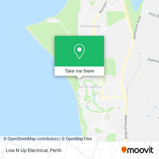 Live N Up Electrical map