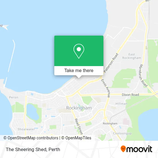 Mapa The Sheering Shed