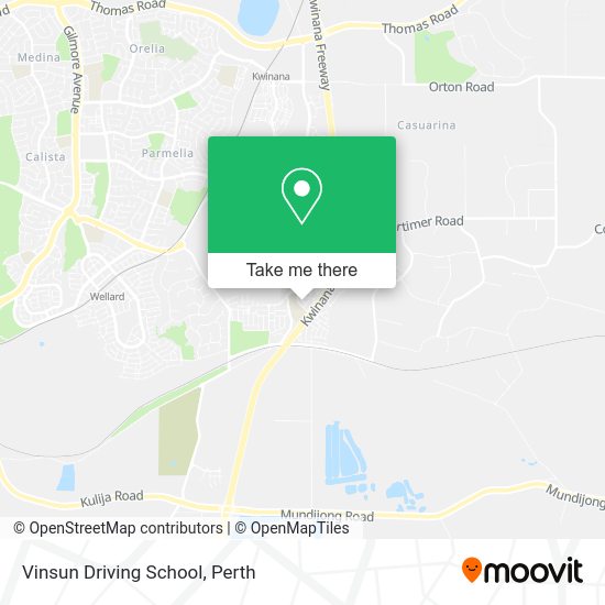 Vinsun Driving School map