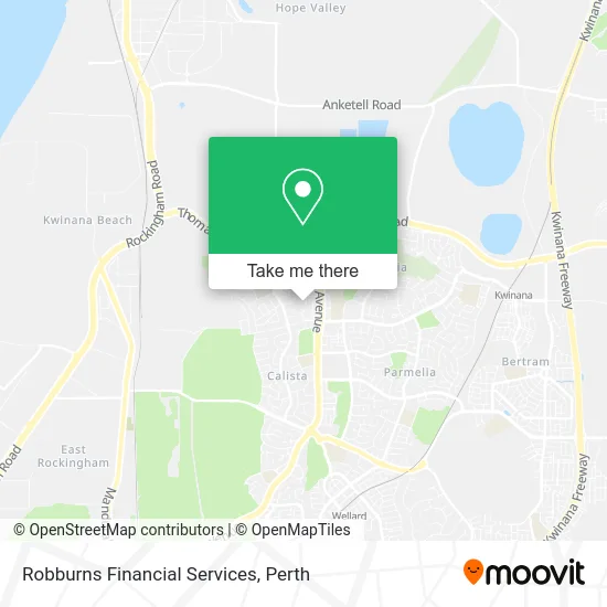 Mapa Robburns Financial Services