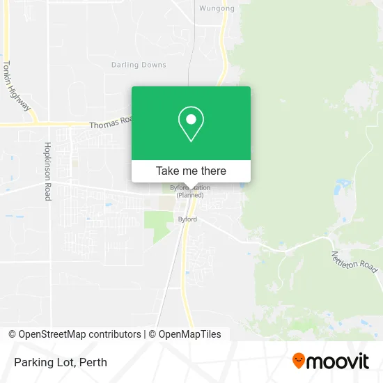Parking Lot map
