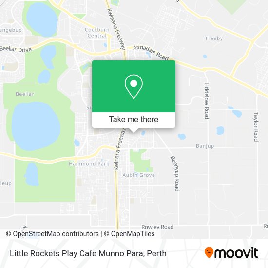 Little Rockets Play Cafe Munno Para map