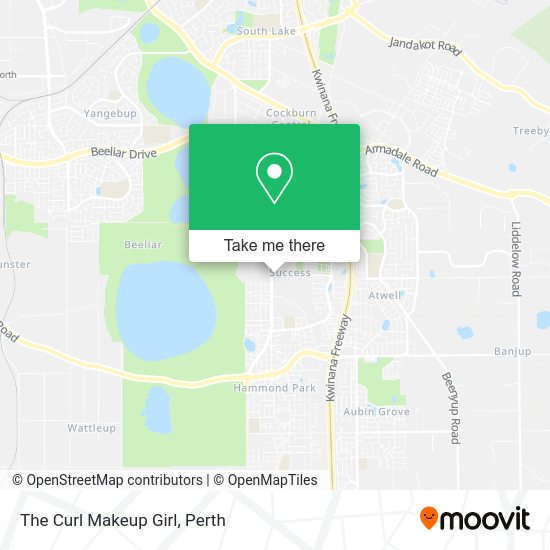 The Curl Makeup Girl map