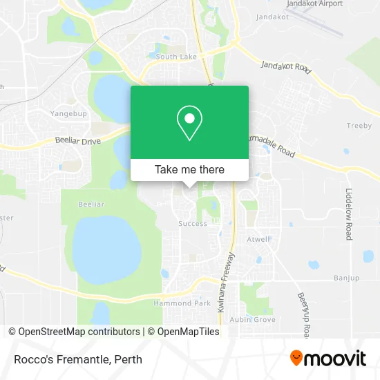 Mapa Rocco's Fremantle