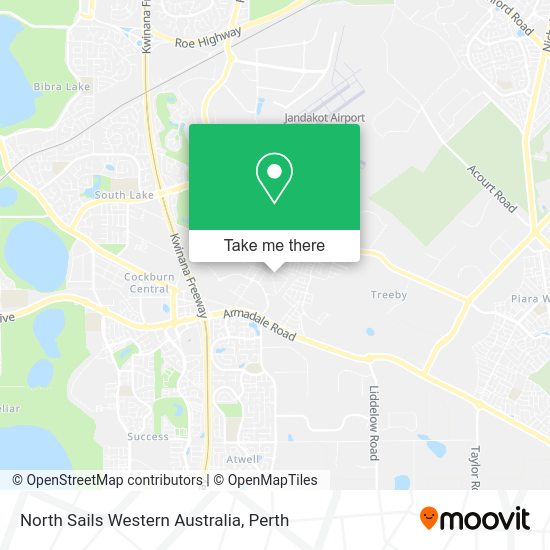 North Sails Western Australia map