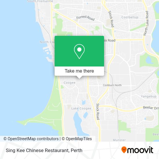 Sing Kee Chinese Restaurant map