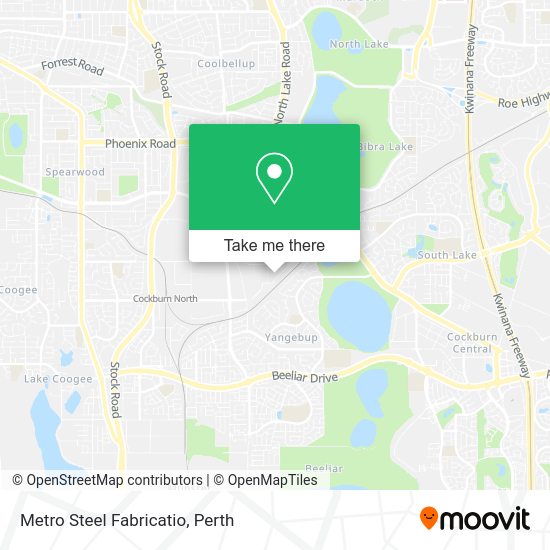 Metro Steel Fabricatio map