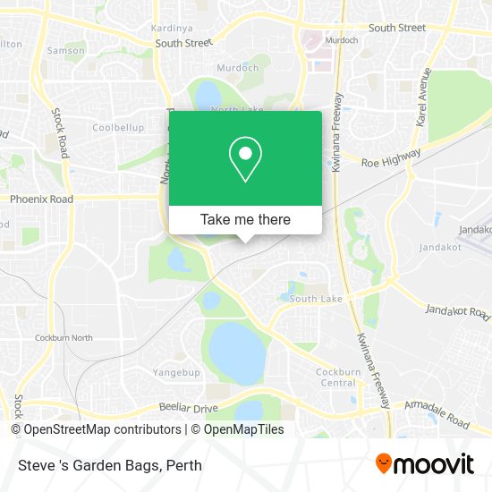 Steve 's Garden Bags map