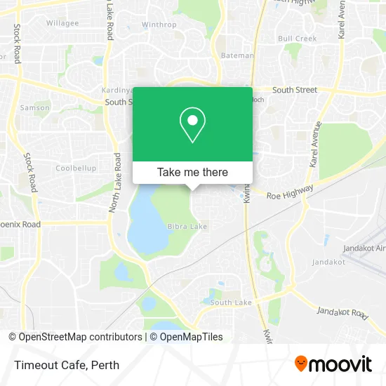 Mapa Timeout Cafe
