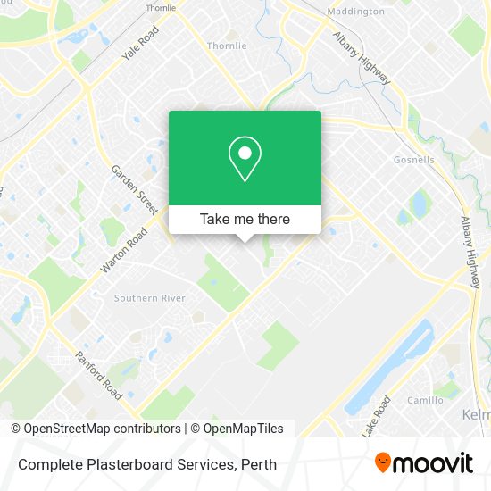Complete Plasterboard Services map