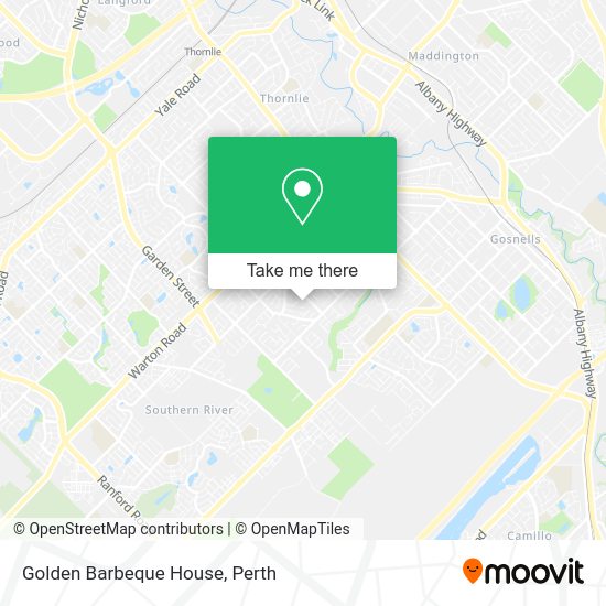 Golden Barbeque House map