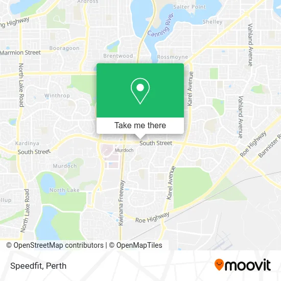Speedfit map